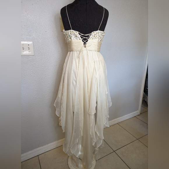 Beautiful Whimsical Y2K Fairy Beaded Mini Dress - Picture 9 of 16